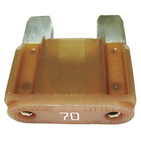 Automotive Fuse, MAX Series, 70A, 32V DC, Non-Indicating MPN:MAX-70