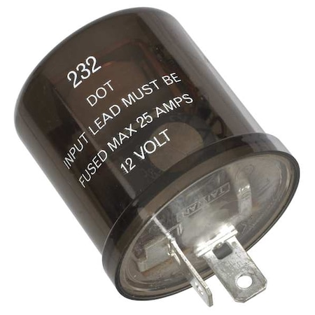 Flasher, 20A, 2 Terminals, 12VDC MPN:NO.232