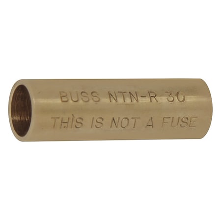 Dummy Fuse, 1 to 30A Amp Range, H, R UL Class MPN:NTN-R-30