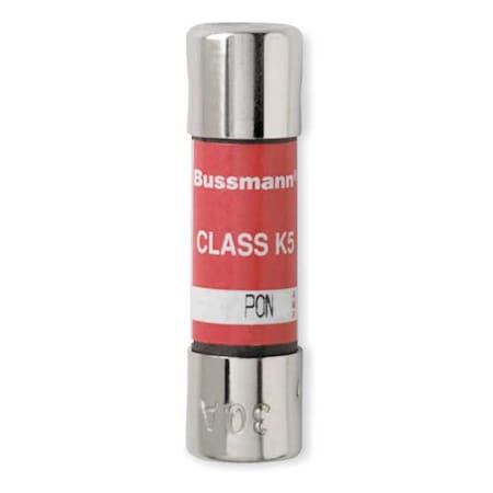 Midget Fuse, Time-Delay, 15A, 250V AC, Non-Indicating, 10kA at 250V AC MPN:PON15