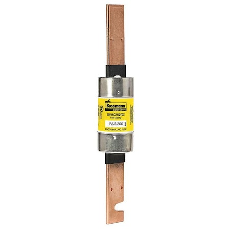 Solar Fuse, 200A, Fast-Acting, 600V AC, Cylindrical MPN:PVS-R-200