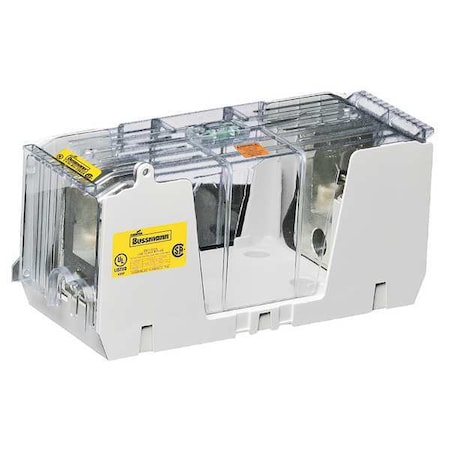 Open Fuse Block, R UL Class, 250V AC/DC Volt Rating, 1 Poles, Box Lug MPN:RM25400-1CR