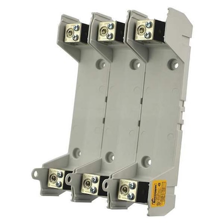 Open Fuse Block, R UL Class, 600V AC/DC Volt Rating, 3 Poles, Box Lug MPN:RM60100-3CR