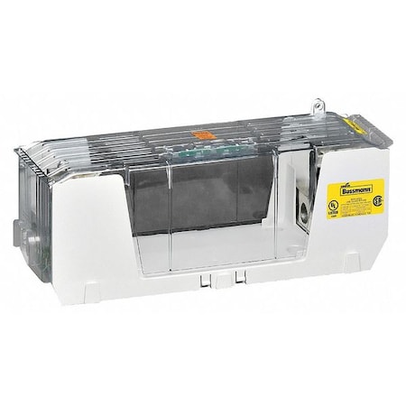 Open Fuse Block, 450 to 600A Amp Range, 600V AC/DC Volt Rating, 1 Poles, Box Lug MPN:RM60600-1CR