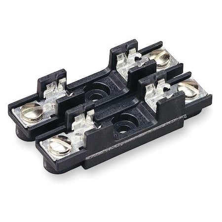 Open Fuse Block, 0 to 30A Amp Range, 300V AC/DC Volt Rating, 2 Poles, Screw MPN:S-8301-2-R
