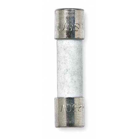Ceramic Fuse, 6.30A, 1.5kA at 250V AC, 5 PK MPN:S505-6.3-R