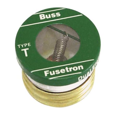 Plug Fuse, 20A, 10kA at 125V AC, 4 PK MPN:T-20