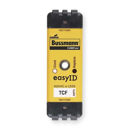 UL Class Fuse, CF Class, Time-Delay, 100A, 600V AC, Indicating MPN:TCF100