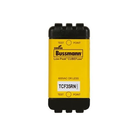 Glass Fuse, TCF Series, Time-Delay, 3A, 600V AC, Non-Indicating, 100kA at 300V DC, 300kA at 600V AC MPN:TCF3RN
