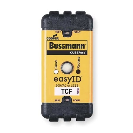 UL Class Fuse, CF Class, Time-Delay, 90A, 600V AC, Indicating MPN:TCF90