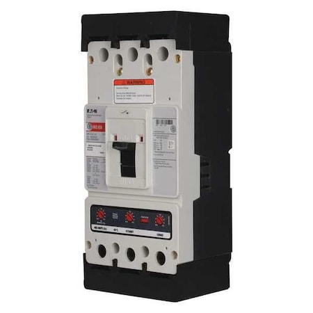 Molded Case Circuit Breaker, HKD Series, 600A, 3 Pole, 600V AC, 100kA at 240V AC MPN:HLD3600