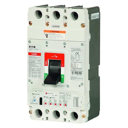 Molded Case Circuit Breaker, LG Series, 500A, 3 Pole, 600V AC, 100kA at 480V AC MPN:LGH3500FAG