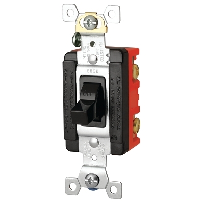 Man Cont 20/30A 600/250VAC 2POLE B&S Bk MPN:AH6808UDAC