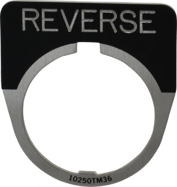 Half Round, Legend Plate - Reverse MPN:10250TM30