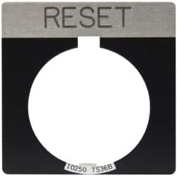 Square, Legend Plate - Reset MPN:10250TS29