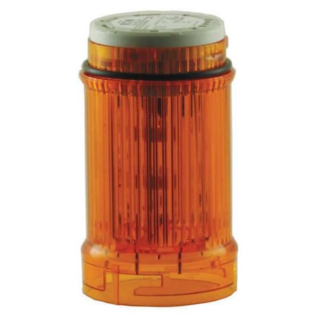 Tower Light Module, 110/120V AC, Amber, 43 mm Dia., 3 in Height, LED, SL4 Series MPN:SL4-BL120-A