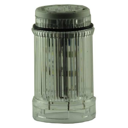 Tower Light Module, 24V AC, 24V DC, White, 43 mm Dia., 2 1/4 in Height, LED, SL4 Series MPN:SL4-FL24-W-M
