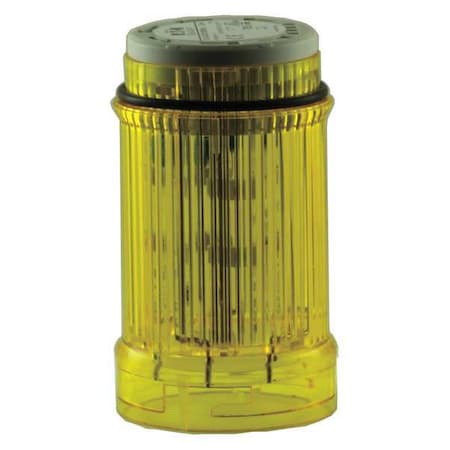 Tower Light Module, 110/120V AC, Yellow, 43 mm Dia., 3 in Height, LED, SL4 Series MPN:SL4-L120-Y