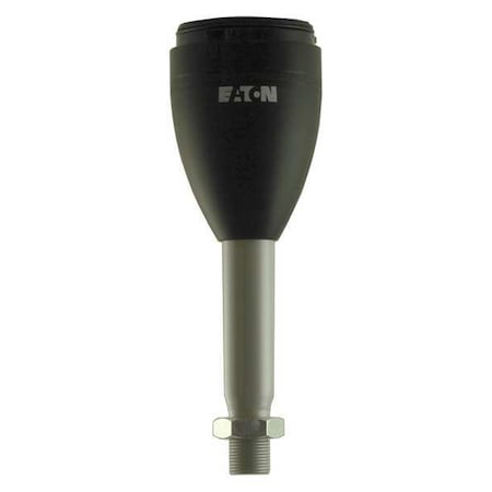Mounting Base, Black, 110V AC, 120V AC, 230V AC, 240V AC, 24V AC/DC, 1 9/16 in Dia., Base MPN:SL4-PIB-T-250