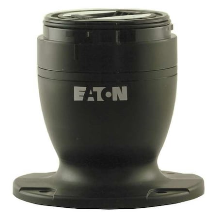 Mounting Base, Black, 110V AC, 120V AC, 230V AC, 240V AC, 24V AC/DC, 1 9/16 in Dia., Base MPN:SL4-PII-EMH