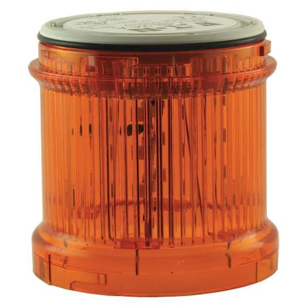 Tower Light Module, 24V AC, 24V DC, Amber, 73 mm Dia., 3 in Height, LED, SL4 Series MPN:SL7-BL24-A