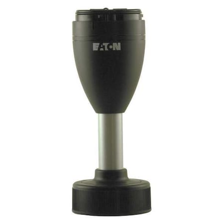 Mounting Base, Black, 110V AC, 120V AC, 230V AC, 240V AC, 24V AC/DC, 2 3/4 in Dia., Base MPN:SL7-CB-100
