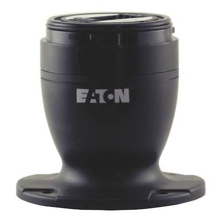 Mounting Base, Black, 110V AC, 120V AC, 230V AC, 240V AC, 24V AC/DC, 2 3/4 in Dia., Base MPN:SL7-CB-EMH