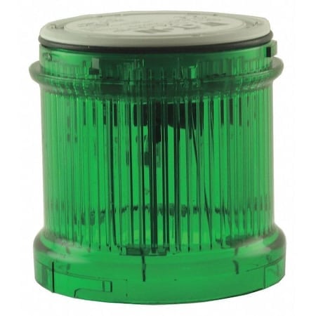 Tower Light Module, 110/120V AC, Green, 73 mm Dia., 3 in Height, LED, SL4 Series MPN:SL7-FL120-G