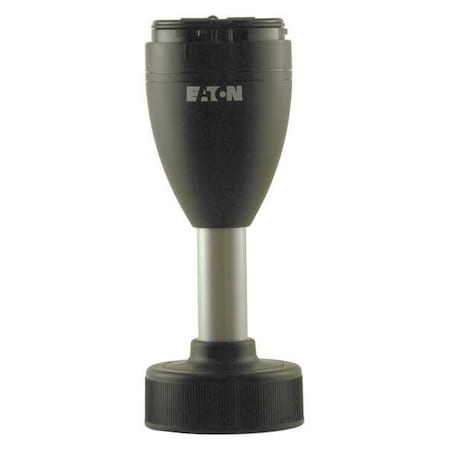 Mounting Base, Black, 110V AC, 120V AC, 230V AC, 240V AC, 24V AC/DC, 2 3/4 in Dia., Base MPN:SL7-FMS-400