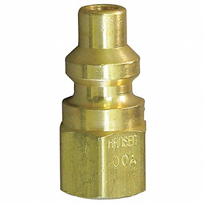 Coupler Plug (F)NPT 1/4 Brass MPN:05R