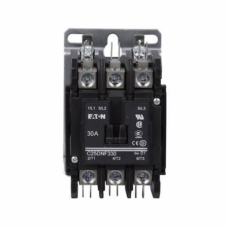 Contactor, 30Amp, 240V Coil, 3Pole MPN:C25DNF330B