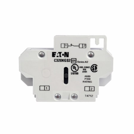 Contactor, 1No/1Nc Side Mt Aux. Contact MPN:C320KGS22