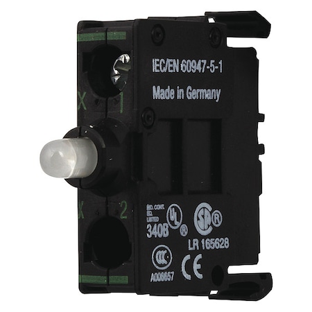 LampModule, LED, 30VAC/DC, Green, 22mm MPN:M22-LEDC-G