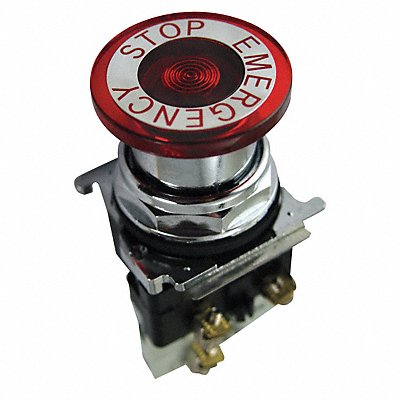 Illuminated Emergency Stop Push Button MPN:10250T597LED2A-71X