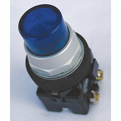 H5304 Illuminated Push Button 30mm Blue MPN:HT8GBBAL1