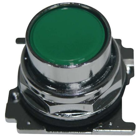 Cutler-Hammer Non-Illum Push Button Operator, Green MPN:10250T103