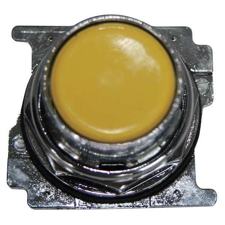 Cutler-Hammer Non-Illum Push Button Operator, Yellow MPN:10250T104