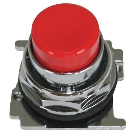 Cutler-Hammer Non-Illum Push Button Operator, 30mm, Red MPN:10250T112