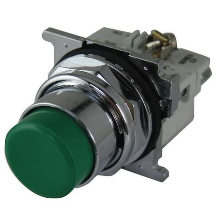 Non-Illuminated Push Button, 30mm, Green MPN:10250T113-3