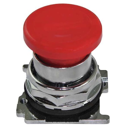 Cutler-Hammer Non-Illum Push Button Operator, 30mm, Red MPN:10250T122