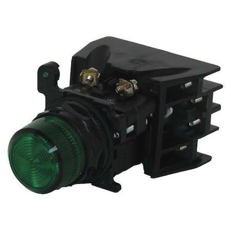 Cutler-Hammer Pilot Light, LED, 120VAC, Green MPN:10250T197HLGP2A