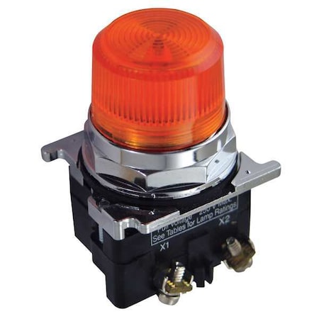 Pilot Light, Amber, 30mm, LED MPN:10250T197LAP2A