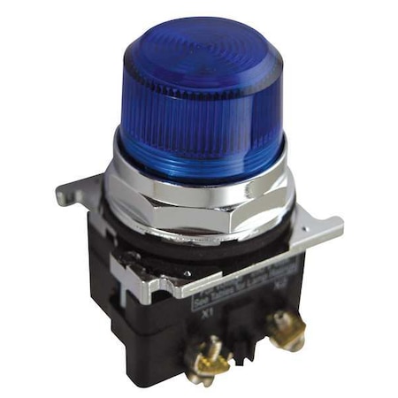 Pilot Light, Blue, 30mm, LED MPN:10250T197LLP24