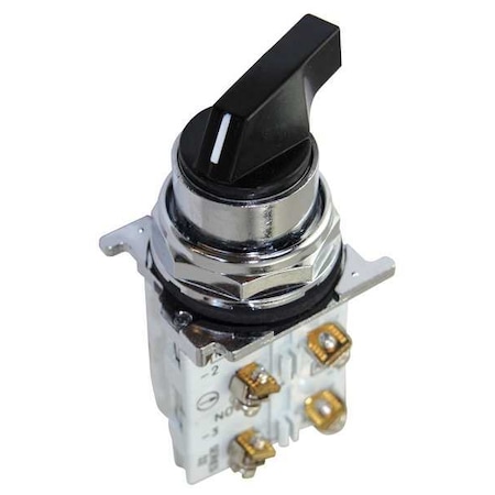 SelectorSwitch, Non-Illum, 3Pos, 30mm, Black MPN:10250T22LB