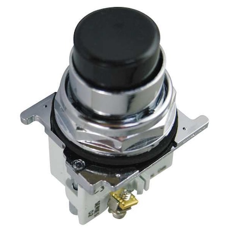 Non-Illuminated Push Button, 30mm, Black MPN:10250T25B