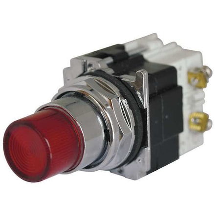 Pilot Light, Press, 120VAC, Amber MPN:10250T297LAP2A