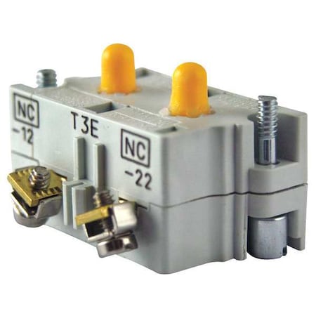 ContactBlock, Gray, 2NO, 30mm, 10250T, E34 MPN:10250T2E