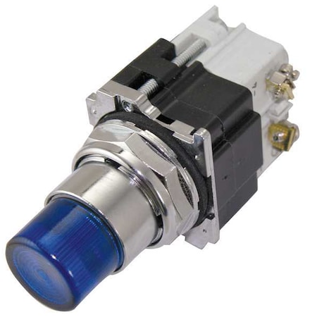 IllumPushButton, Resistor, Blue, 1NO/1NC MPN:10250T471C24-1