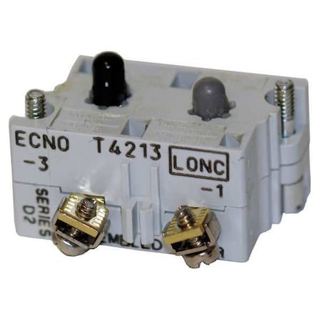 Contact Block, 1NC Lateopn/1NO Earlyclose MPN:10250T55