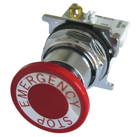 Cutler-Hammer Emergency Stop Push Button, Red MPN:10250T5B63-71X